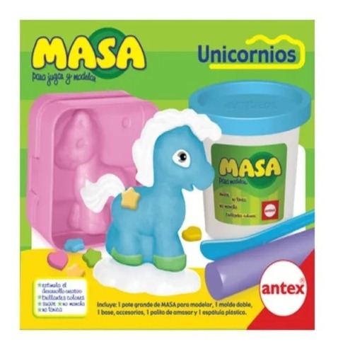 Masa Para Moldear Unicornio Antex