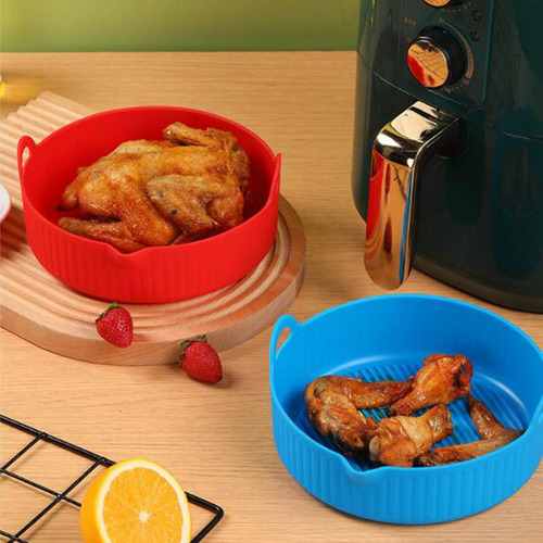 (bl) Cesta Silicona Antiadherente Air Fryer Liner Reutili