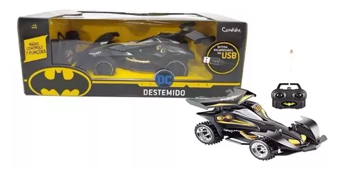 Carrinho de Controle Remoto - Batman - Sentinela - 7 Funções - Candide