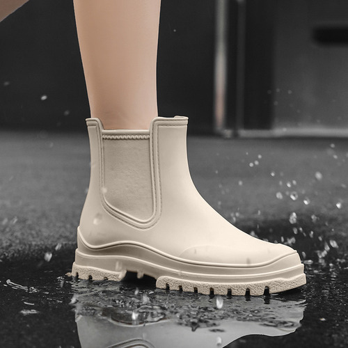 Botas De Mujer Casual Impermeables Lluvia Antideslizante