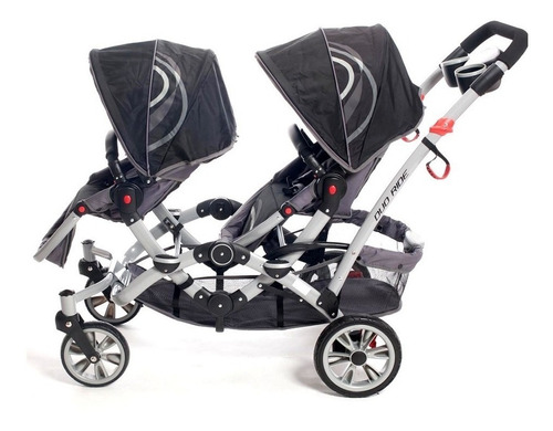 Coche Bebe Mellizos Infanti H813 Distrimicabebe