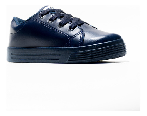 Zapatilla Escolar Toy Azul Cordones (27 Al 33) Art 11542z