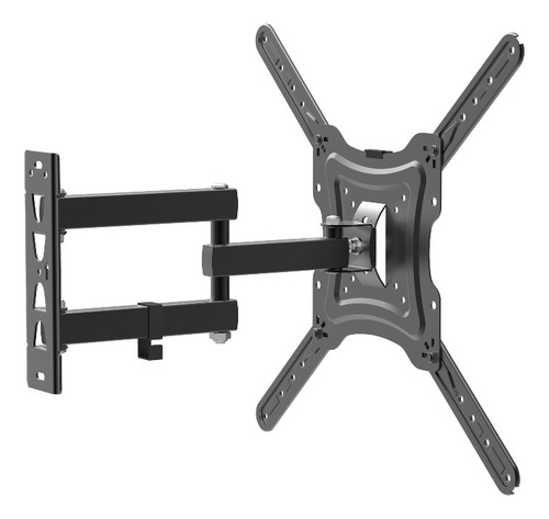 Soporte Tv Movil 50 55 42 32 Pared Led Brazo Flexible Smart Color Negro