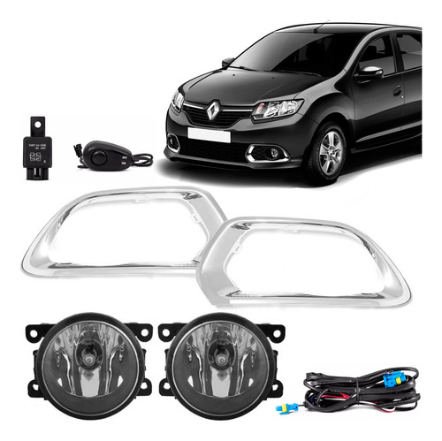 Kit Farol De Milha Renault Sandero 2015 2016