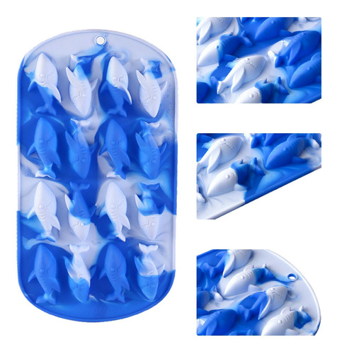 Molde De Hielo Molde De Hielo De 3d Molde De Silicona Reutil