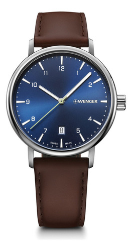 Reloj Urban Classic Dial Azul 40 Mm Wenger
