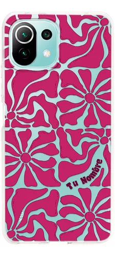 Funda Para Xiaomi Redmi 9 Flores y Lineas, Uso Rudo, InstaCase