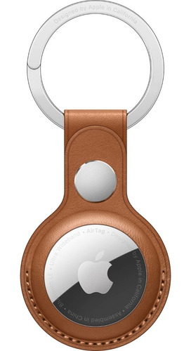 Apple Airtag Leather Key Ring Llavero Original Nuevo Llaves