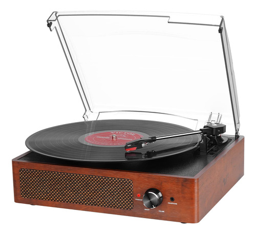 Tocadiscos Cotsoco, Tocadiscos, Bluetooth, Vinilo, Usb, 3 Ve