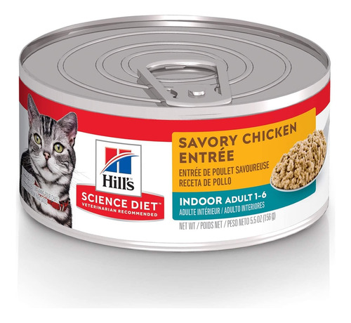 Hill S Science Diet Alimento Picado Para Gato Adulto De Casa