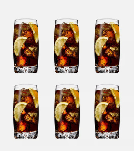 Imagen 4 de 5 de Vasos De Jugo Turco Original Para Jugo Y Agua Yotro 6 Unidad
