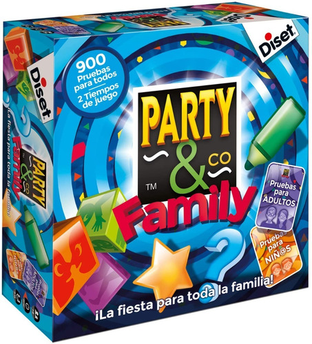 Juego De Mesa De Fiesta Party & Co Family Original Nuevo