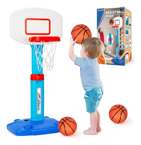 Mini Canasta Baloncesto Infantil Con Marcador | Aro Plegable Para Puerta | Regalo +5 Años