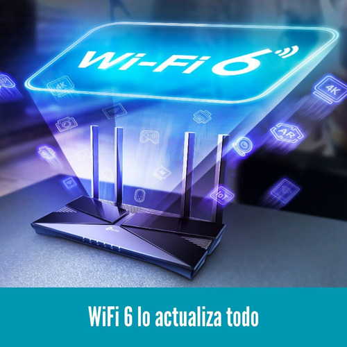N Router Tp-link Archer Ax23 Wi-fi 6 Gigabit Onemesh Ax1800