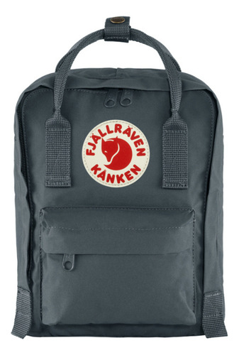 Mochila Fjallraven Kanken Mini Graphite Color Grafito