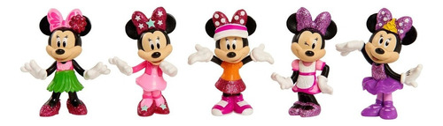Set De Figuras Coleccionables Disney Minnie Y Sus Amigos