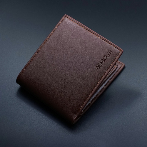 Z Carteira De Couro Pu Personalizada Com Foto Masculina,