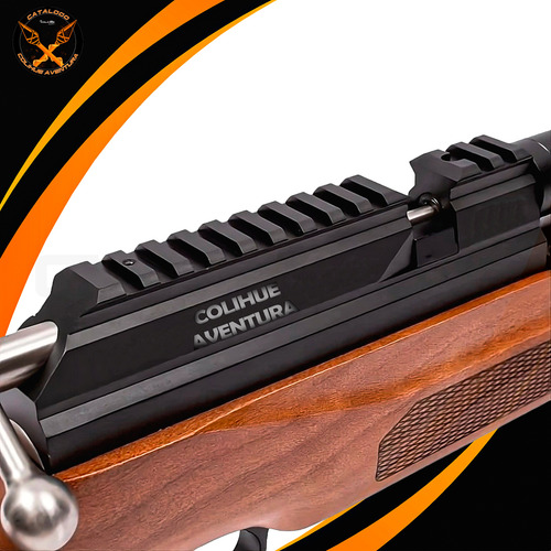 Rifle Pcp Fox Bandit Plus/rex + Inflador Premium+mira 3-9x40 Madera 7.62 Mm