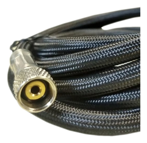 Aerografo Dupla Ação Copo Fixo Bico 0,3 Mm W030f + Mangueira