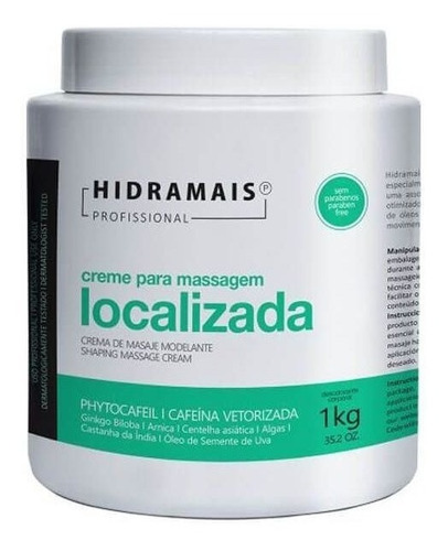 Creme Para Massagem Localizada 1 Kg Hidramais