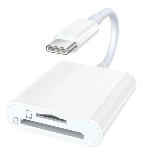 Adaptador Macbook iPhone 15 iPad Pro Hub Usb-c Leitor Cartão