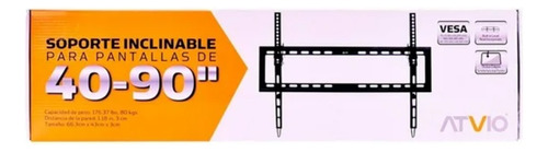 Soporte Inclinable Atvio Para Pantallas De 40-90 Pulgadas
