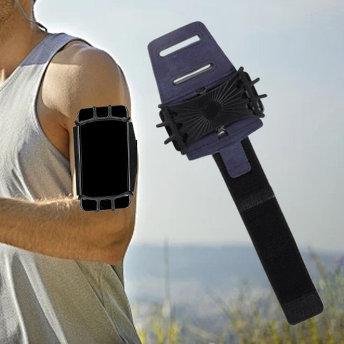 Running Phone Armband Running Phone Suptor Para Azul 35x12cm