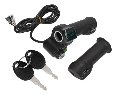Kit De Empuñadura De Acelerador Para Bicicleta Eléctrica, 2