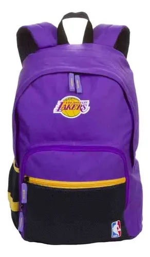 Mochila Escolar Sestini NBA Legend Lakers Roxa