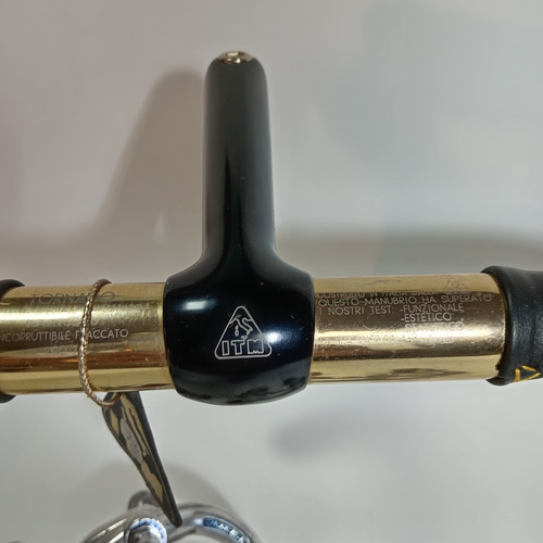 Manubrio Nos Itm Tornado 24k & Frenos Universal Campagnolo Negro