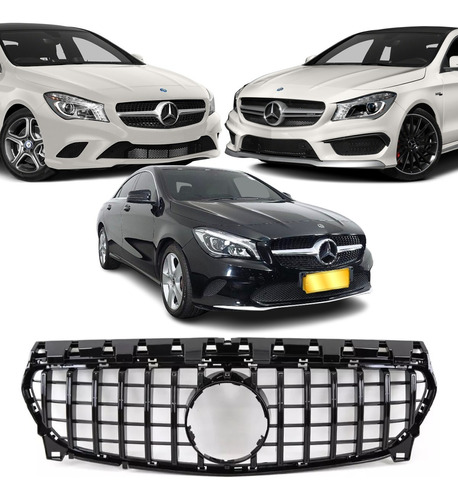 Grade Gtr Black Piano Mercedes W117 Cla180 Cla200 2014 2019