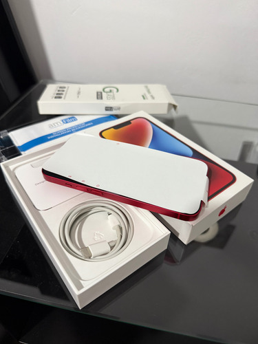Apple iPhone 14, 256gb, Color Rojo, (product Red) Esim (Usado)