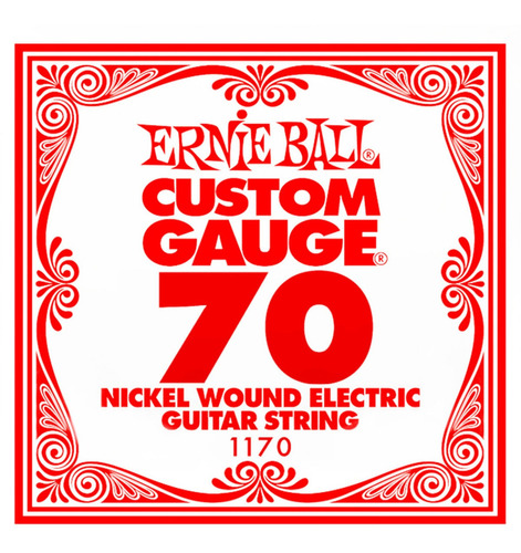 Cuerda Suelta Ernie Ball 070 Nickel Wound Guitarra Electrica