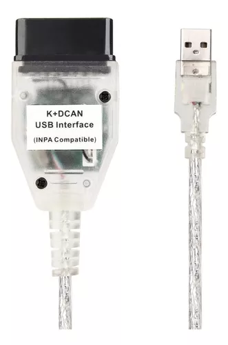 Interfaz USB de cable OBD2 INPA K + DCAN personalizada para proveedores de  herramientas de diagnóstico BMW - Precio bajo - Muestra gratis - Lancol