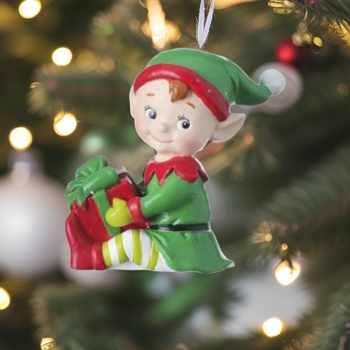 Adornos Clásico De Elfos De Navidad De 4.5 Pulgadas, J...