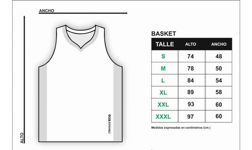 Imagen 3 de 3 de Musculosa Olan De Basquet Retro Para Hombre Dist. Oficial.