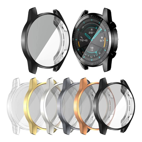 Carcasa Completa De Tpu Para Huawei Watch Gt2 46mm