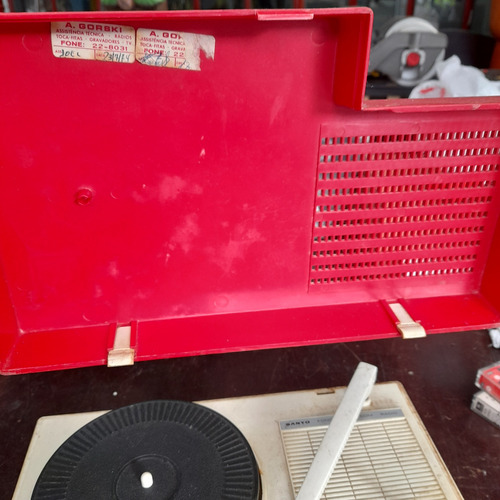 Imagem 8 de 8 de Vitrola Antiga Sanyo G 1170 Pra Decoração Ou Peças