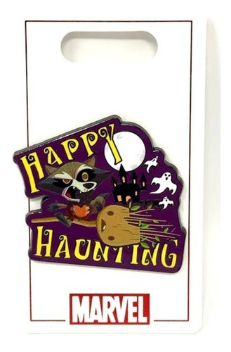 Pin Rocket Groot Marvel Disney Store Parks Trading Halloween