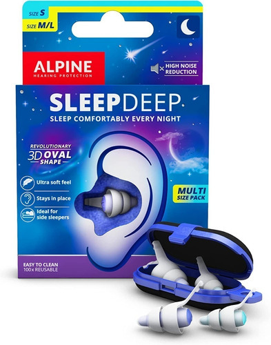 Alpine - Sleepdeep - Protector de oído - Snr 27 Db