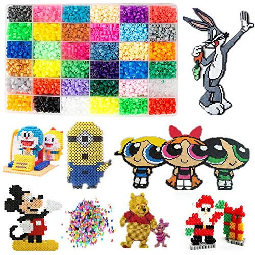 Juego De 10000   De Fusibles, 36 Colores, Juego De   De...