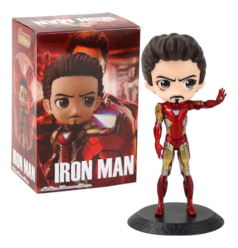 Iron Man Tony Stark Qposket Marvel + Obsequio