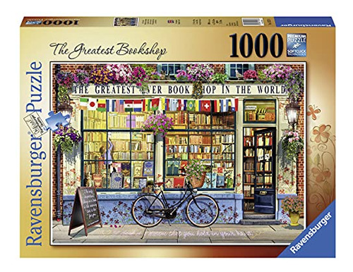 Rompecabezas Ravensburger La Mejor Librería, 1000 Piezas