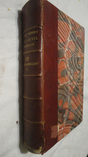  Droit Civil Francais Vol 12 Año 1927