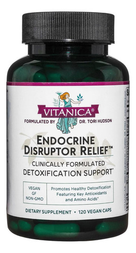 Alívio Do Disruptor Endócrino Vitanica, 120 Cápsulas