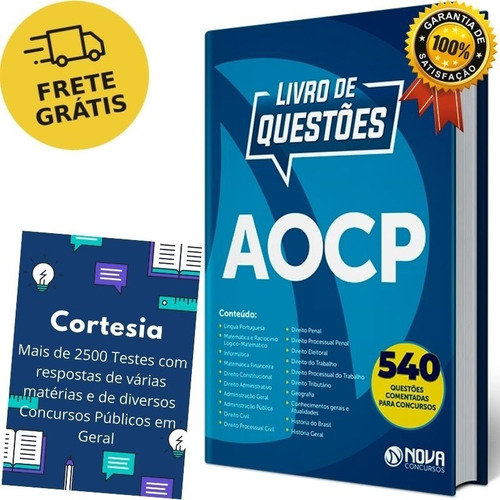 Caderno De Questões Aocp