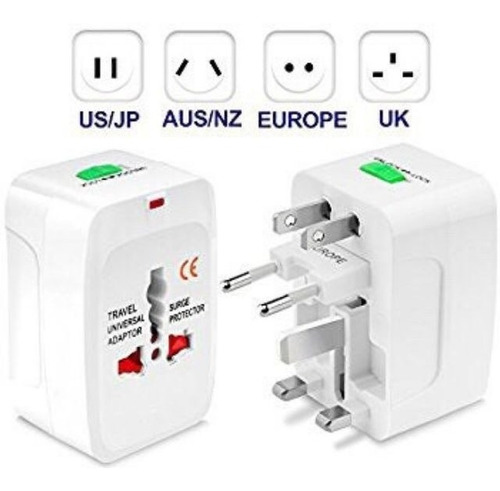 Adaptador Universal Tomada Internacional Viagem Bivolt 110V/220V