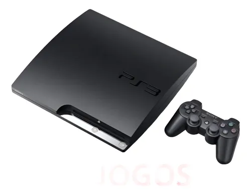 Ps3 Playstation 3 500gb + 2 Controles + Gta 5 + Futebol + Pes + Fifa + F1 2014 + Minecarft - Melhores Jogos - Infantil - Rayman Sonic