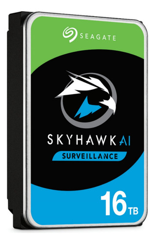 Disco Duro Interno Seagate Skyhawk Ai 16tb 3.5 Escritorio Sa
