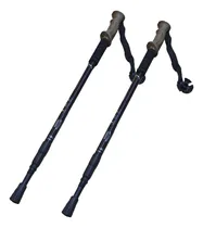 Comprar Bastón Trekking 3 Tramos Anti-shock Mango Simil Corcho X 2